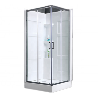 New acrylic bathroom wall  shower room enclosure and base shower stall surround  panel kit