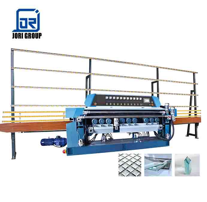 High Processing Efficiency Glass Polishing Tools Beveling Machine