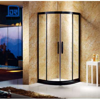 Corner Glass Black Shower Cabins Bathroom Manufacturer