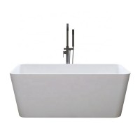 CE CUPC Solid Surface resin bathtub Freestanding Bathtub for two person