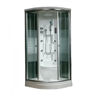 Folding Steam Tempered Laminated Glass Shower room